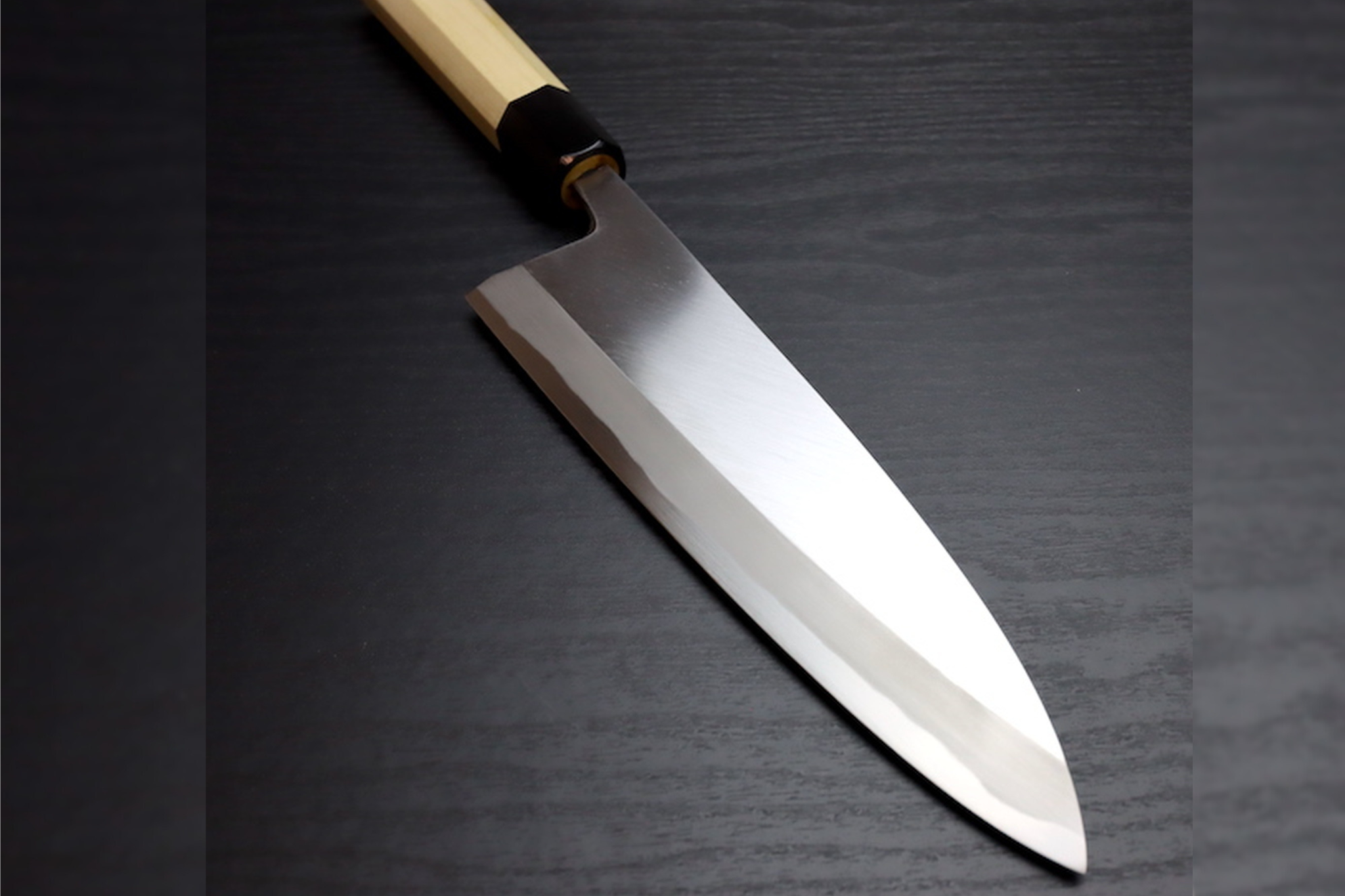 Deba Knife Gin-San Steel Hon-Kasumi