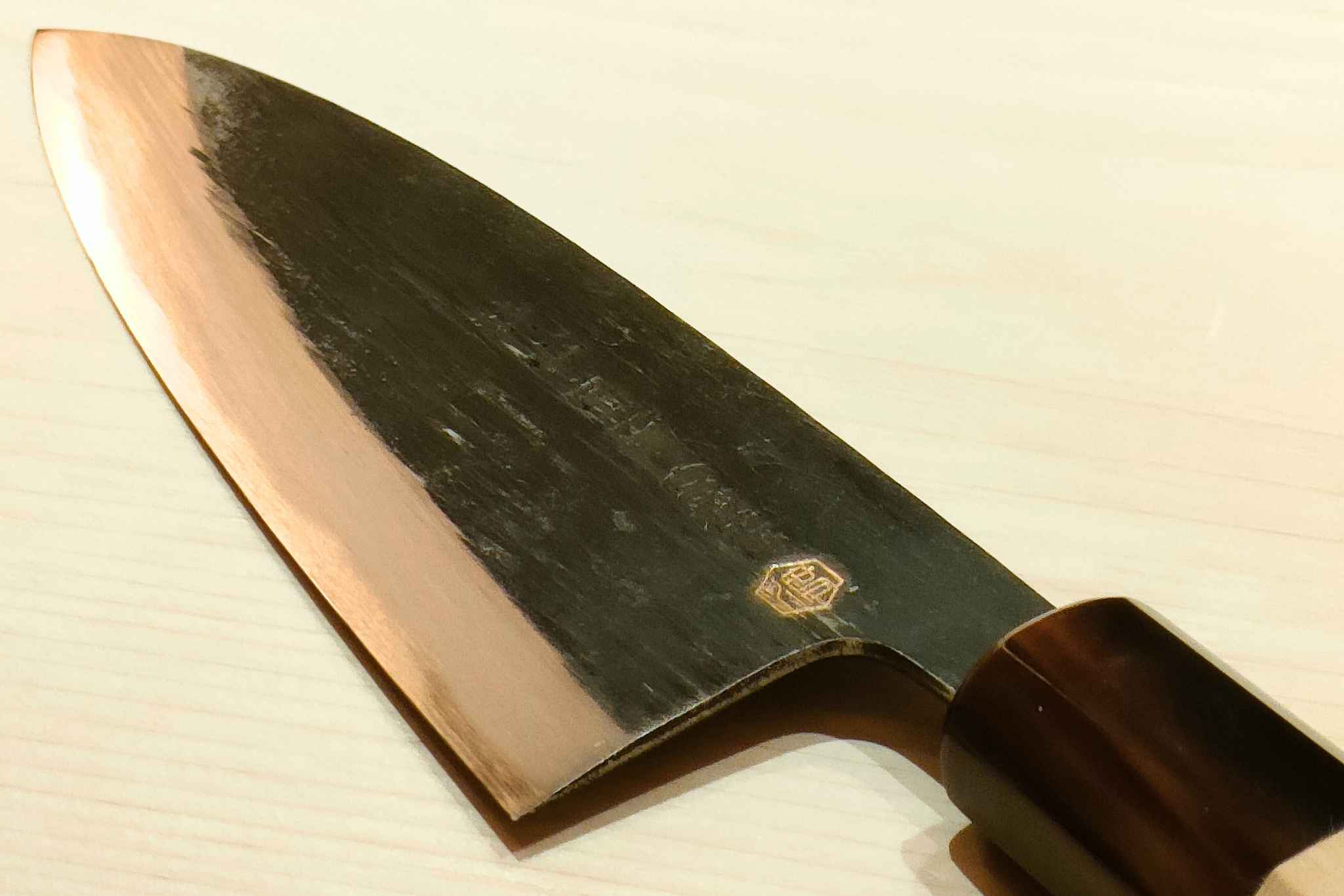 【银座渡利原创】120mm白二钢黑本霞