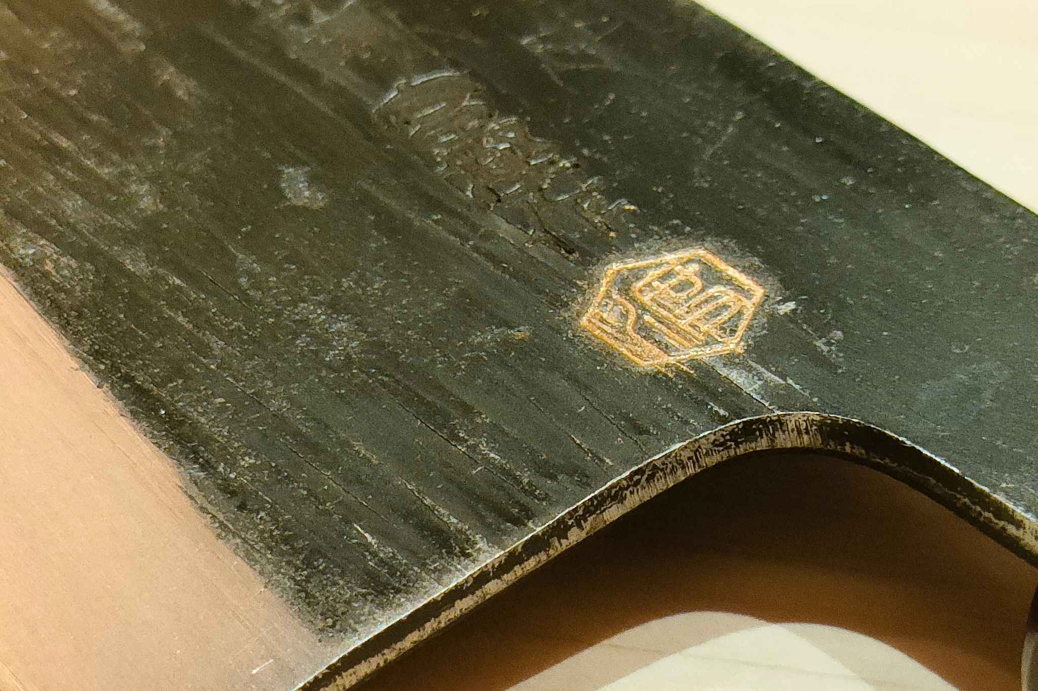 【银座渡利原创】120mm白二钢黑本霞