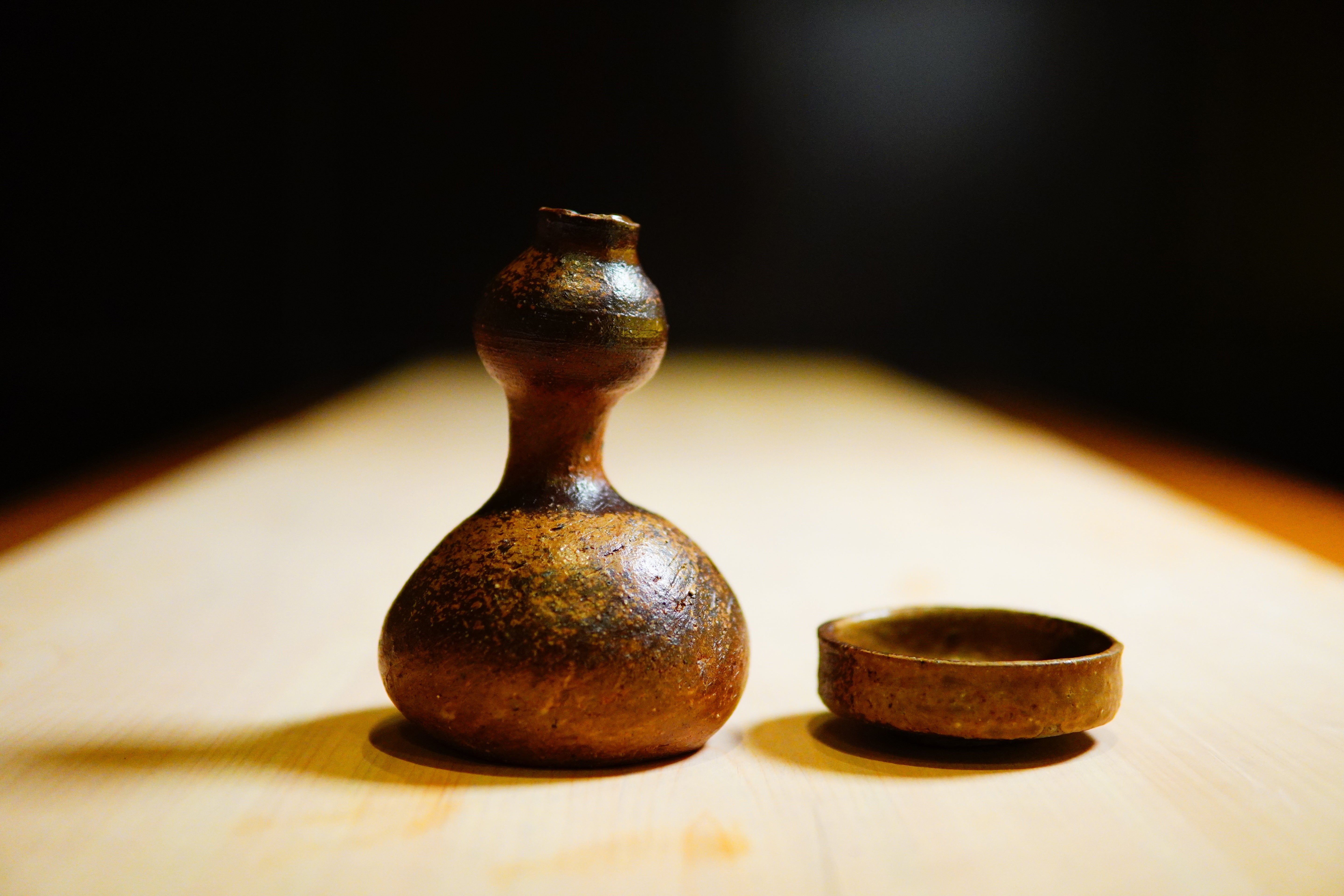 细川贵弘葫芦德利与扁平酒杯套装