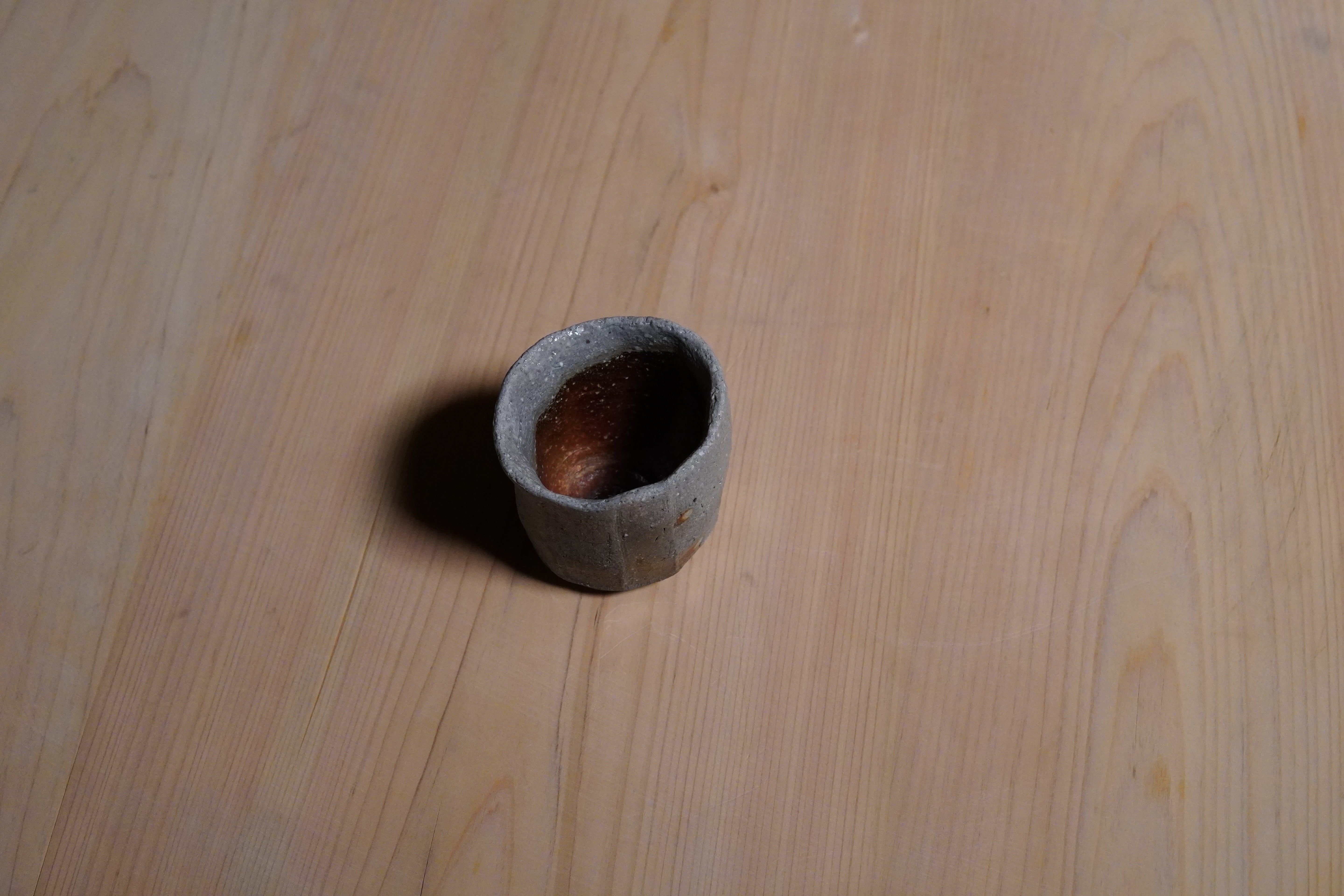 细川贵弘 覆灰酒壶及脊酒杯套装