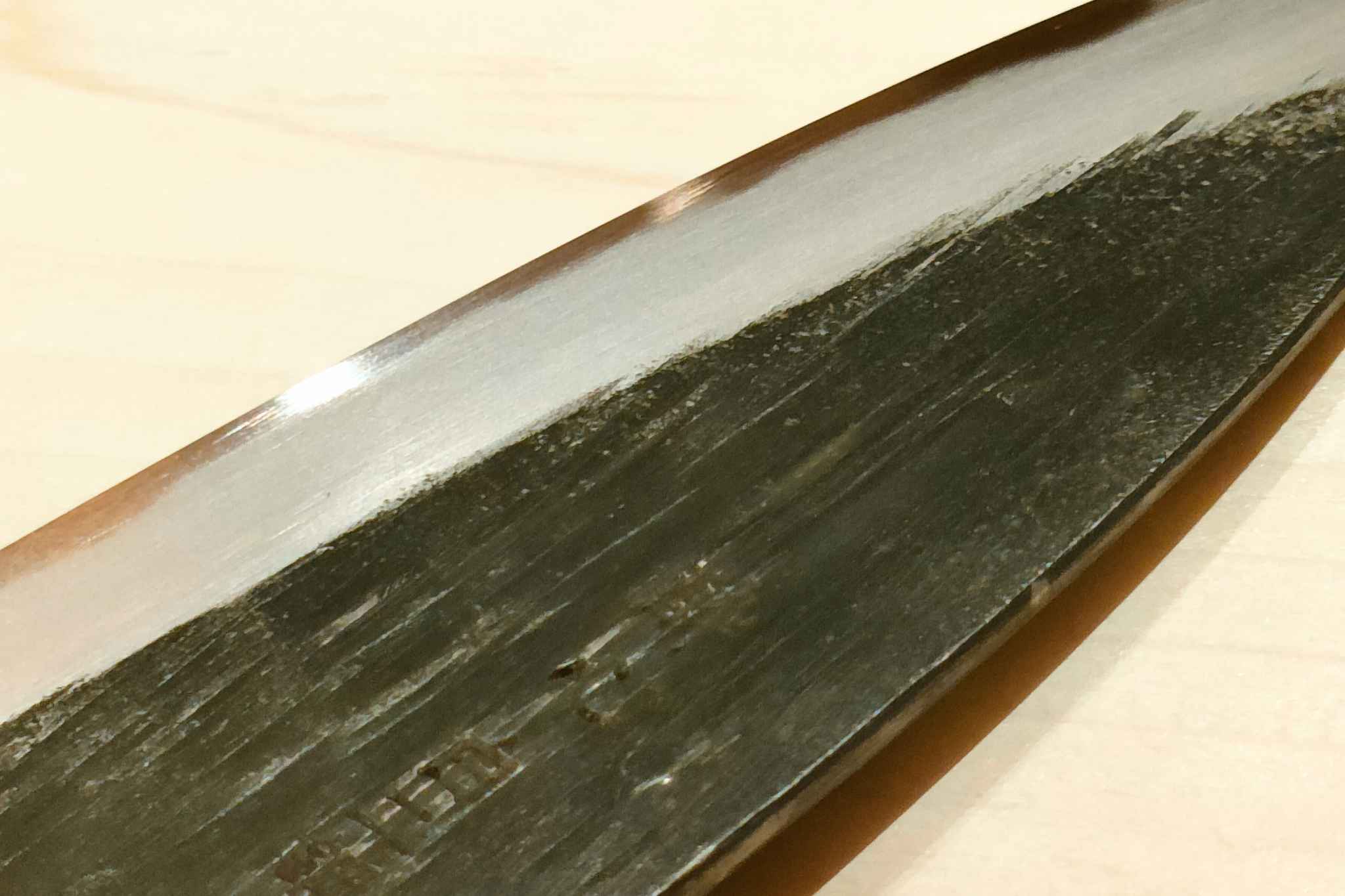 【银座渡利原创】120mm白二钢黑本霞