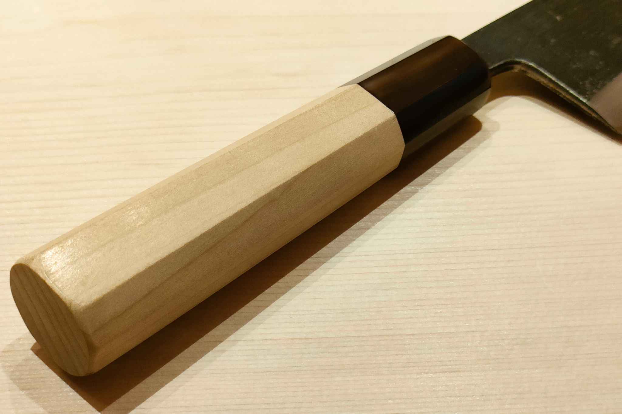 【银座渡利原创】120mm白二钢黑本霞