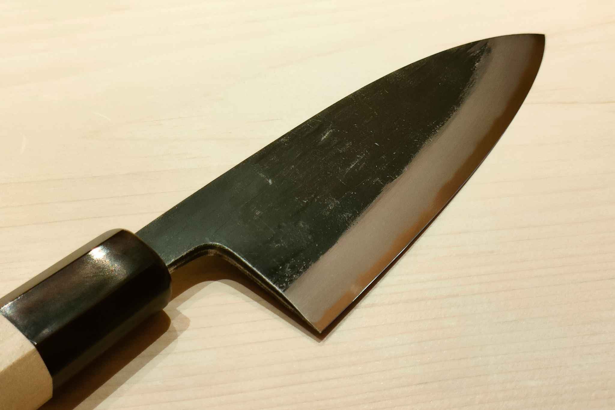 【银座渡利原创】120mm白二钢黑本霞