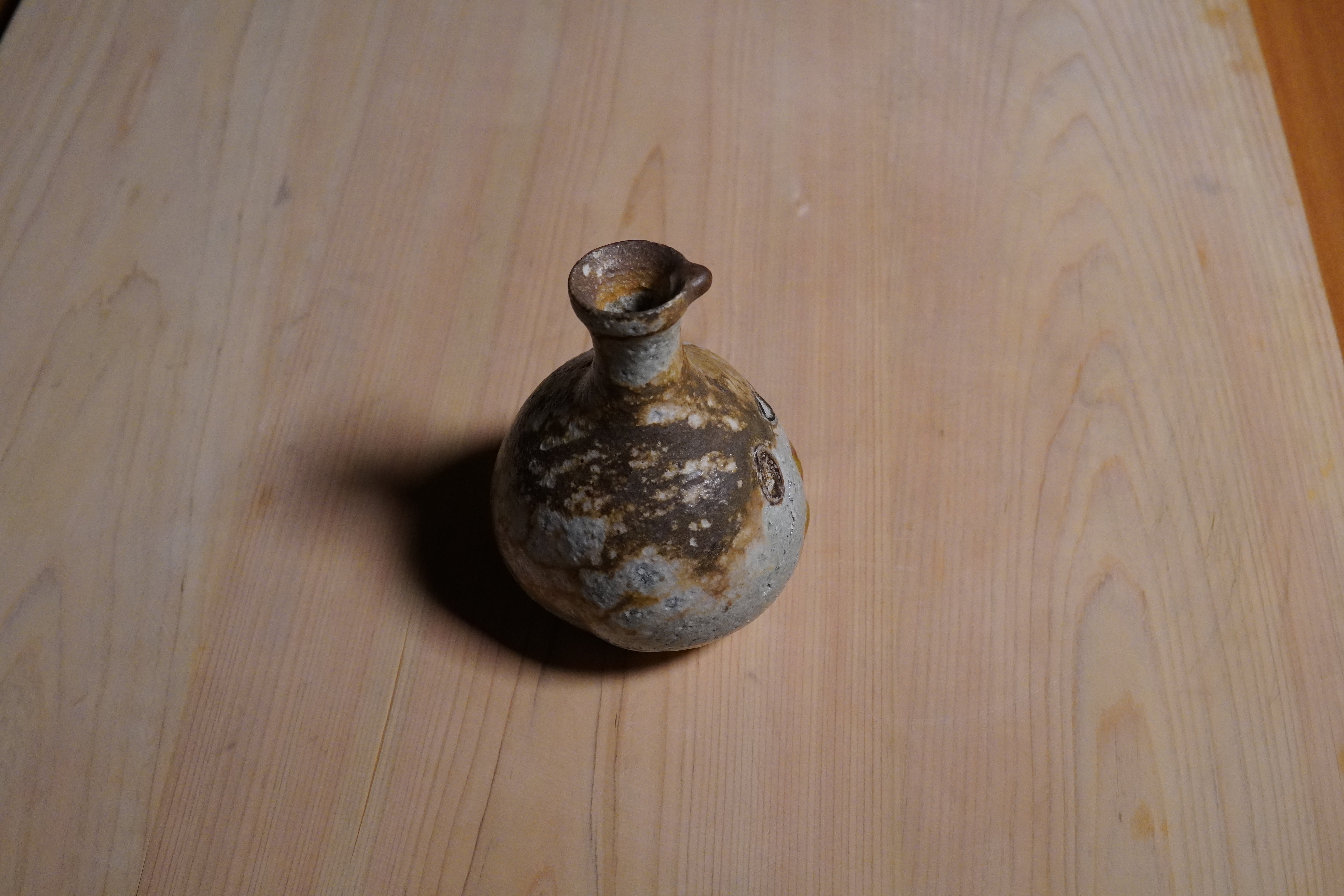 细川贵弘 覆灰酒壶及脊酒杯套装