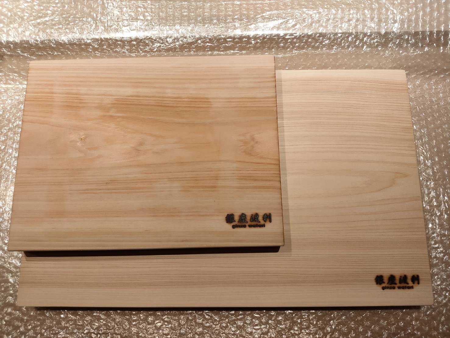 【小型 × 银座渡利原创】吉野桧木砧板320mm × 230mm × 30mm