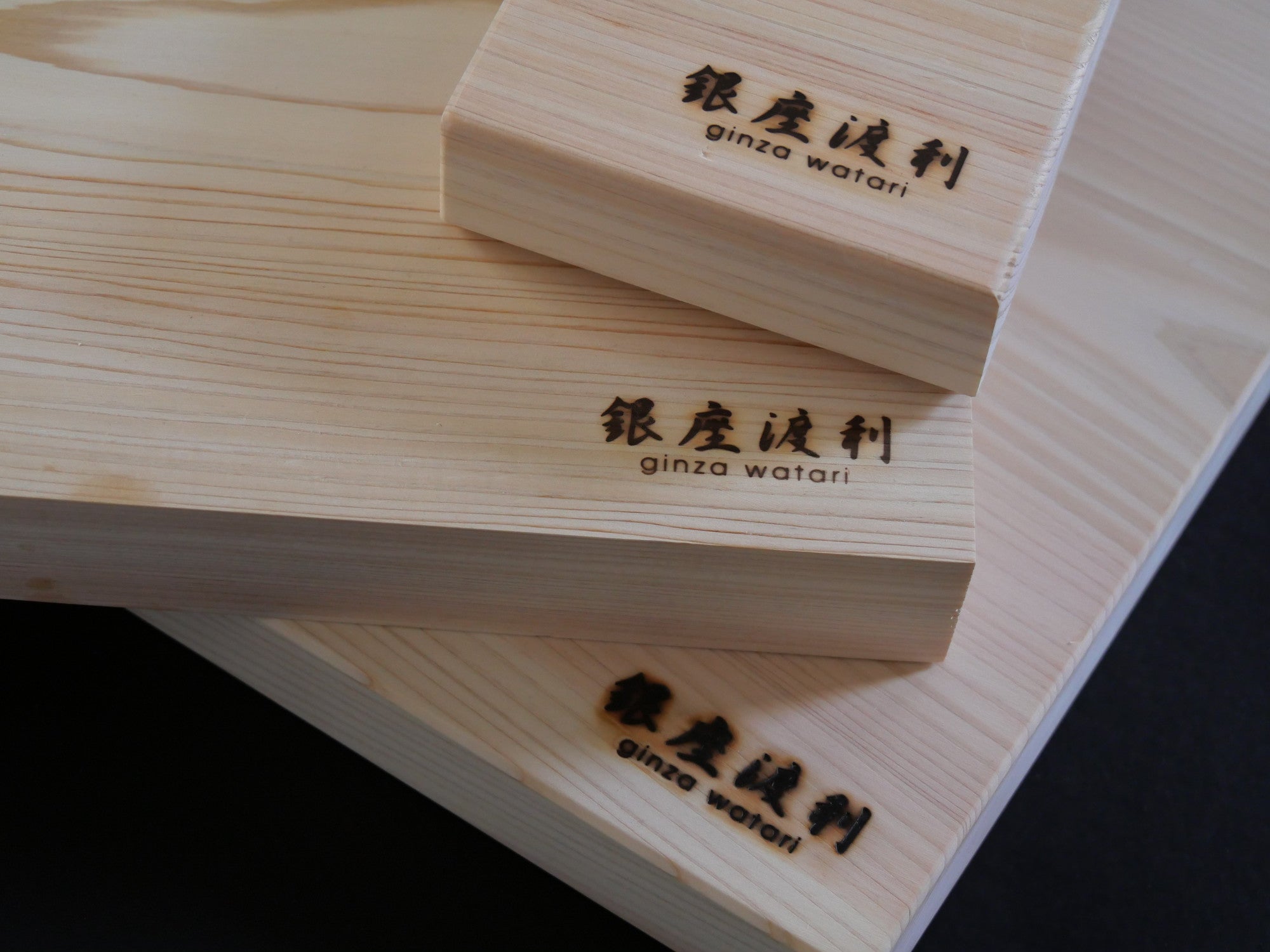 【小型 × 银座渡利原创】吉野桧木砧板320mm × 230mm × 30mm