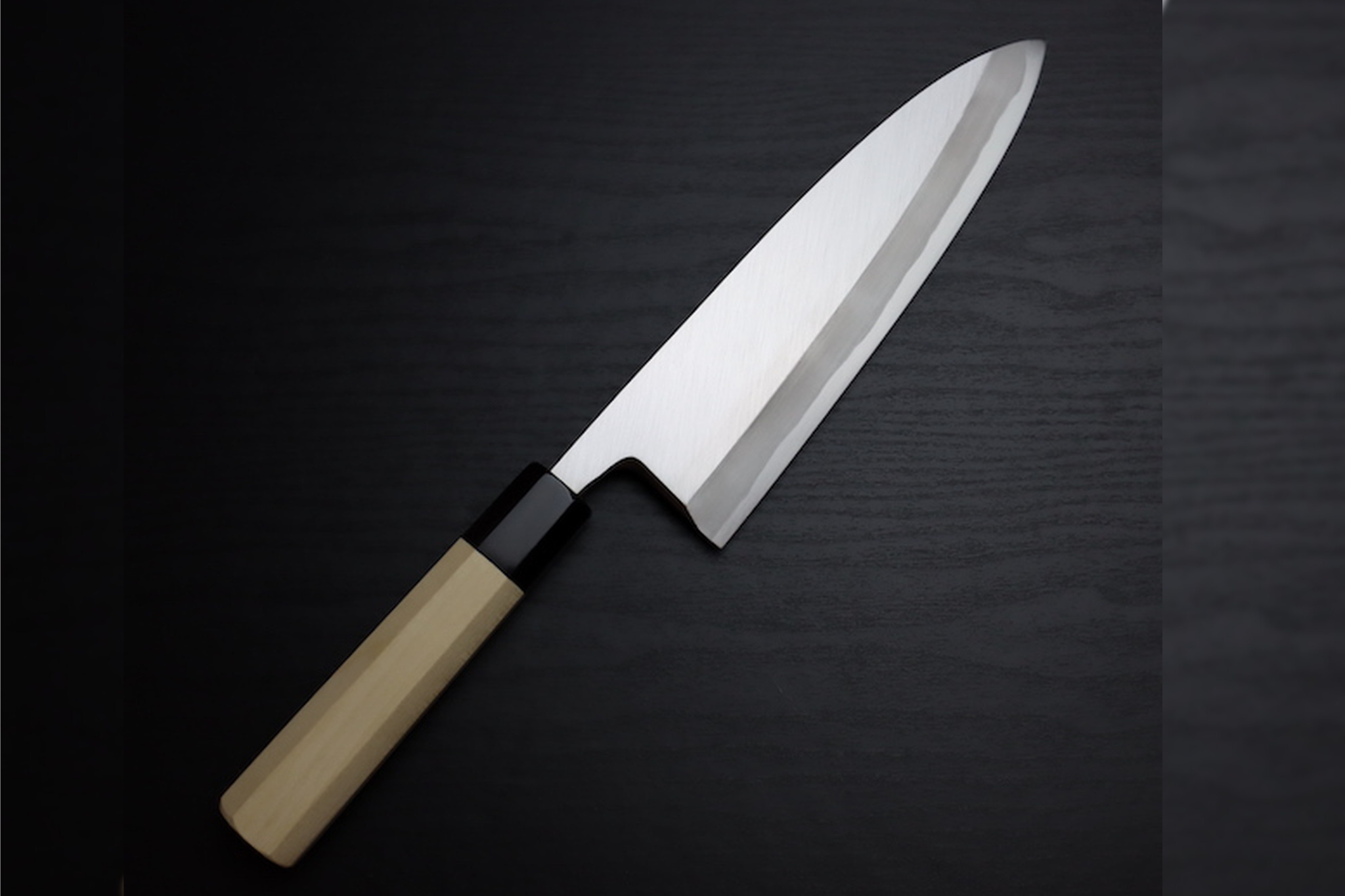 青二鋼出刃包丁180㎜6寸 鞘付き 青二鋼出刃包丁180㎜6寸 鞘付き