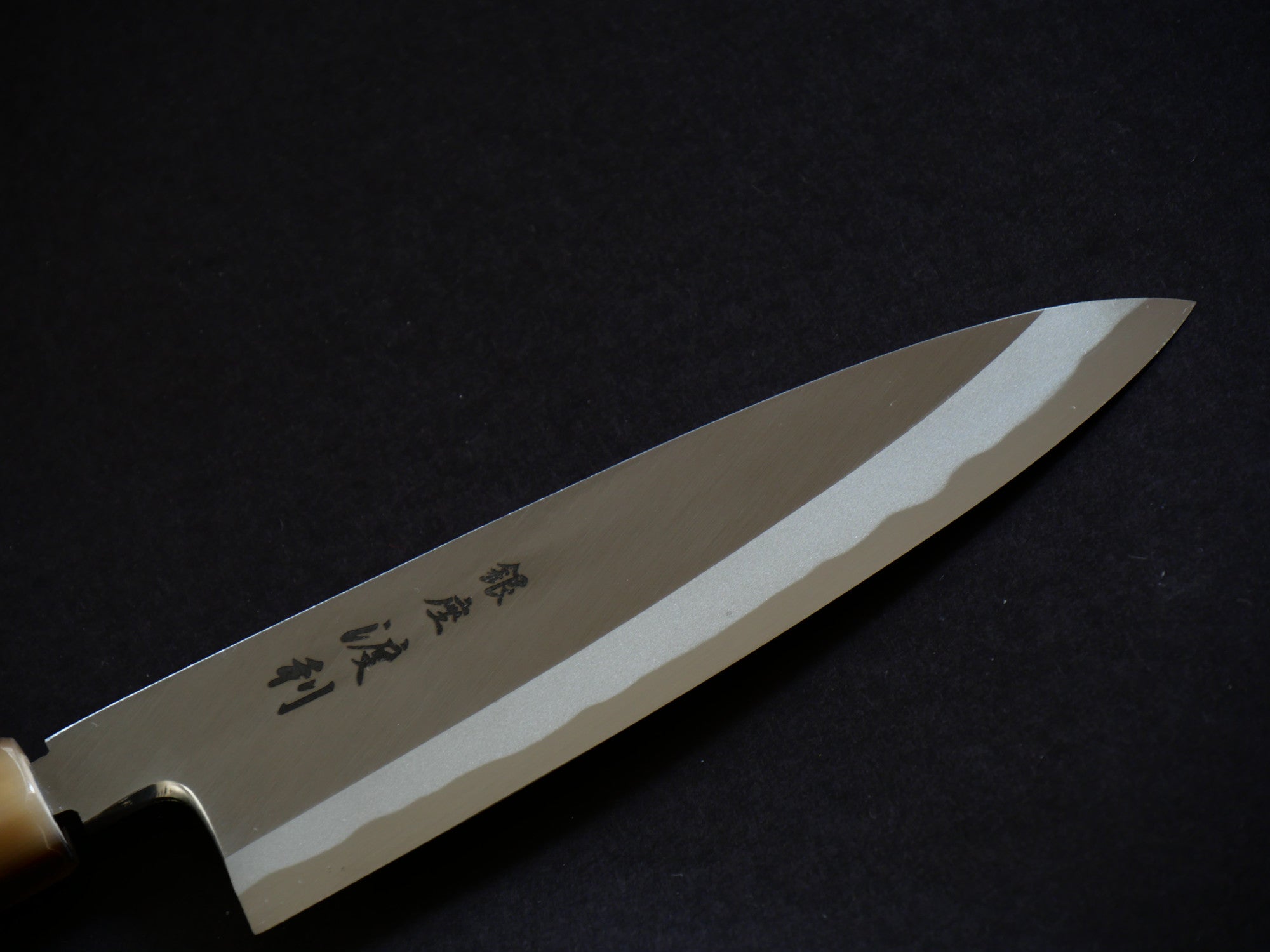 * For left-handed people * [Ginza Watari Original] 165mm Funayuki Shiroji Steel Honkasumi