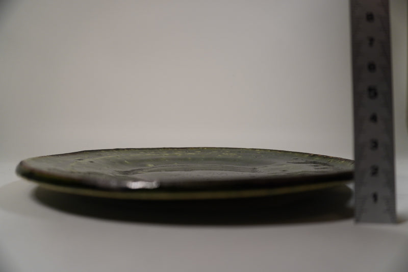 Manabu Yoshida Oribe rim iron plate 7 inch