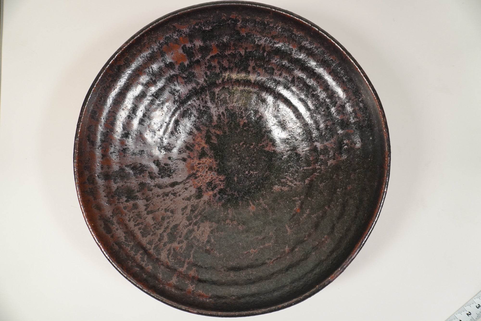 Manabu Yoshida Iron glaze bowl 7 inch