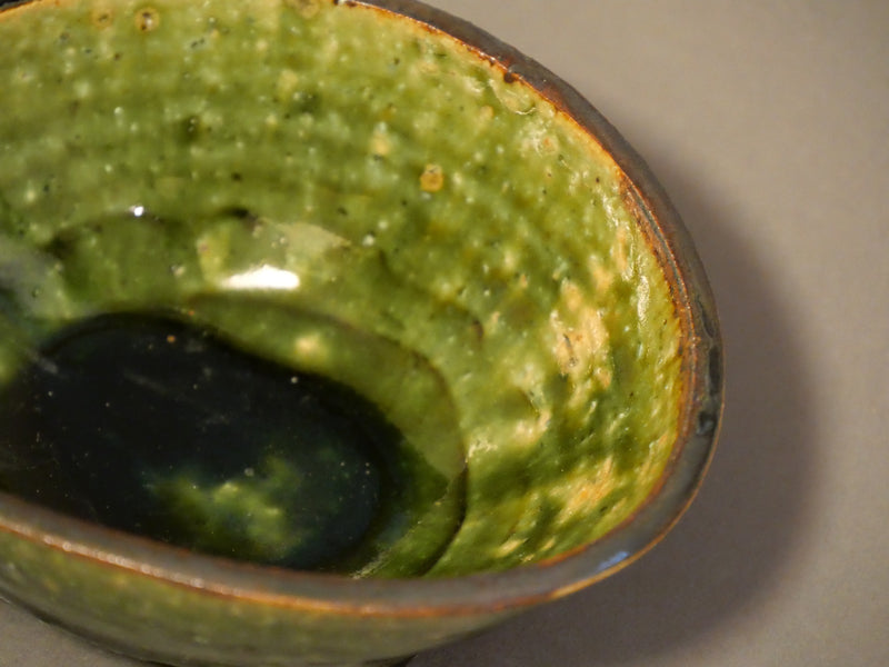 Manabu Yoshida Elliptical small bowl